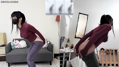 瑜伽裤, 震动棒