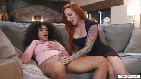 Trans-with-girl, shemale-tattoo