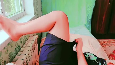 Trans cumming, dancing